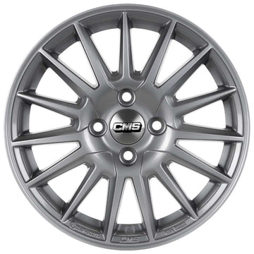 CMS-1264-03 6.0x15" -4x100 ET40 60.1 Racing Silver Jant (4 Adet)